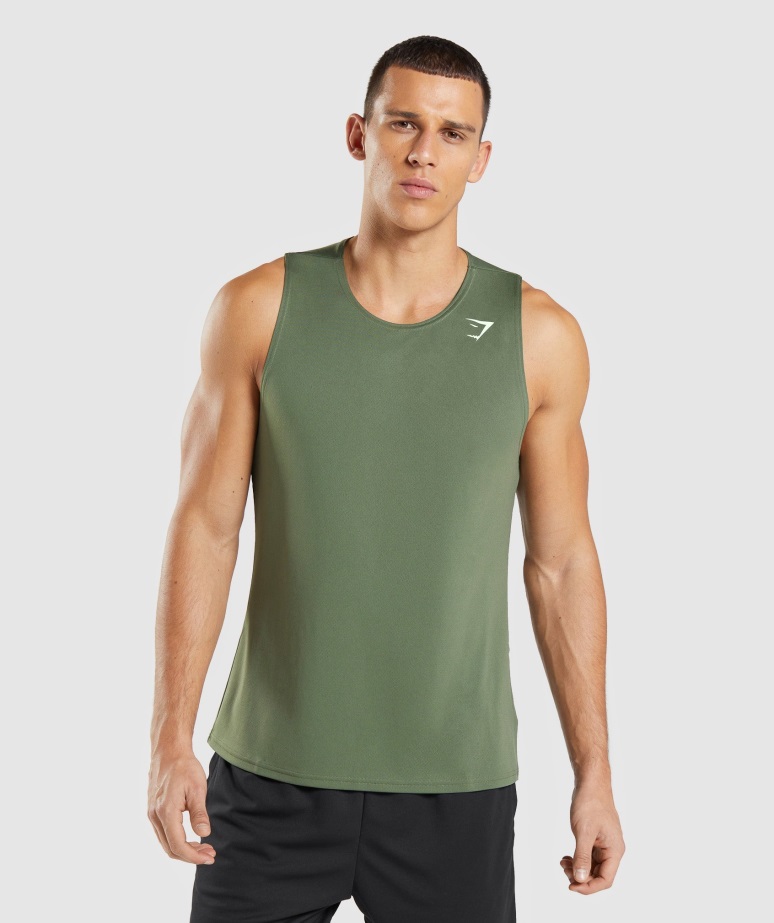 Prihod Tank Jedro Olive Gymshark